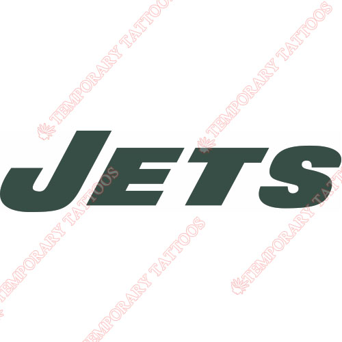 New York Jets Customize Temporary Tattoos Stickers NO.636